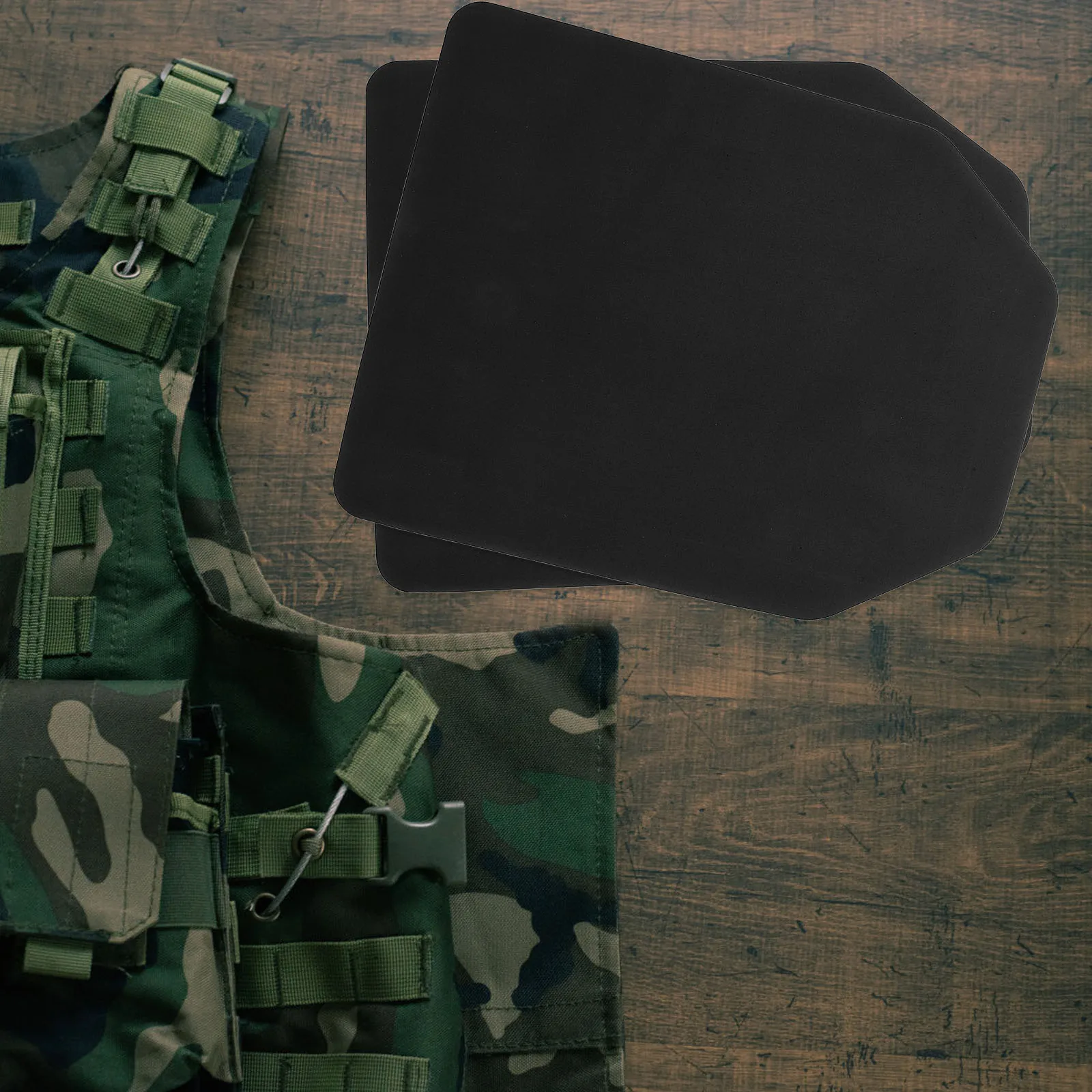 

2 pcs Eva Chest Protector Tactical Inner Liner For Boxing Hunting Training Pad Lightweight Impact