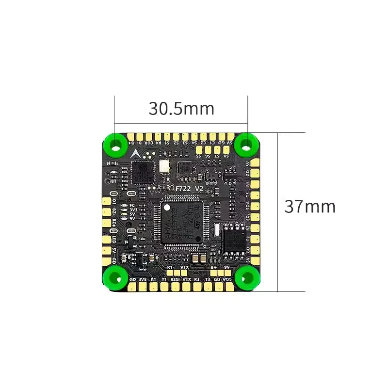 

1pcs F722 V2 Flight Control 3-8S ICM42688P Barometer 30.5MM Unmanned Aerial Vehicle