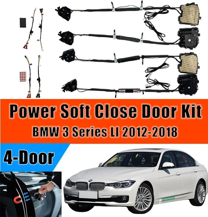 Xcar for BMW 3 Series LI 2012-2018 Car OEM Automatic Soft Close Door Electric Suction Kit Auto Power Closing