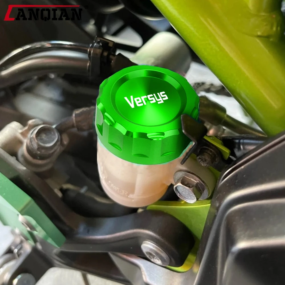 Rear Brake Oil Tank Cover Fluid Reservoir Cap For Kawasaki Versys 650 1000 Versys-X300 Versys650 Versys1000 Motocycles Accessory