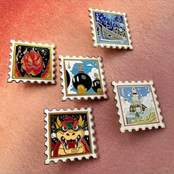 Cartoon retro game Painting Hard Enamel Pins