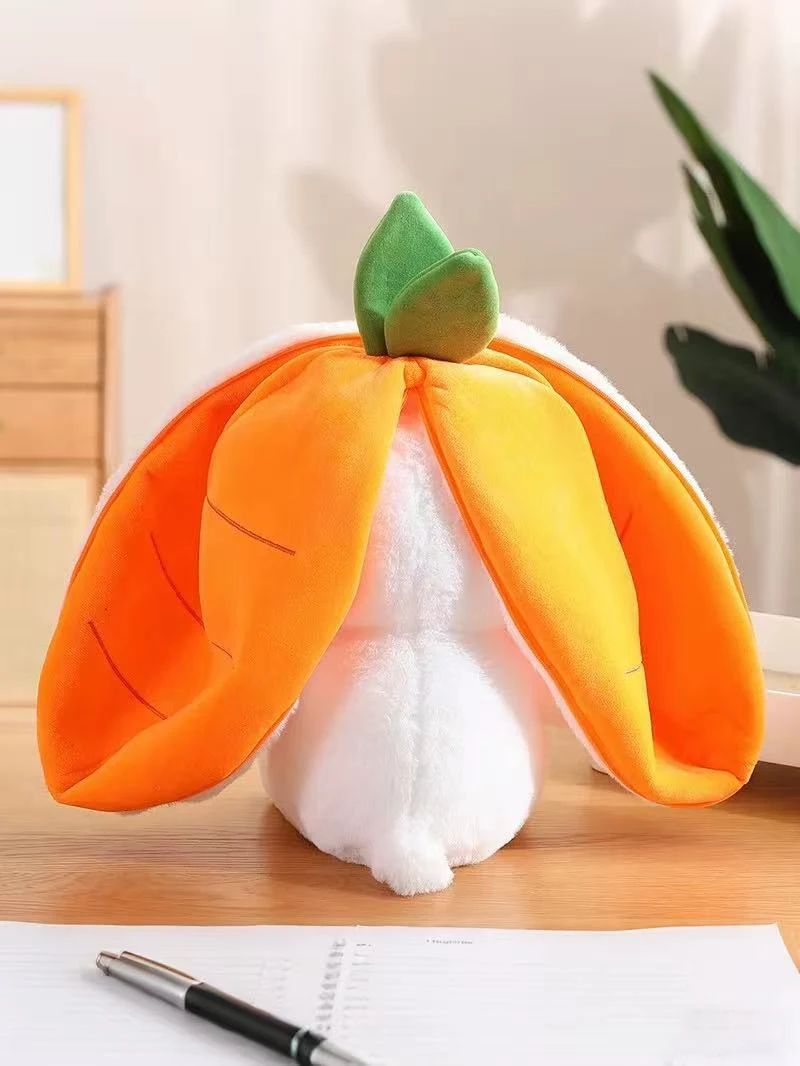 هلام القط 30 سنتيمتر الفراولة آذان الأزهار بوني أرنب عيد الفصح خجولة أرنب استرضاء الدمى القطط والكلاب اللعب الحيوانات الأليفة هدايا عيد الميلاد