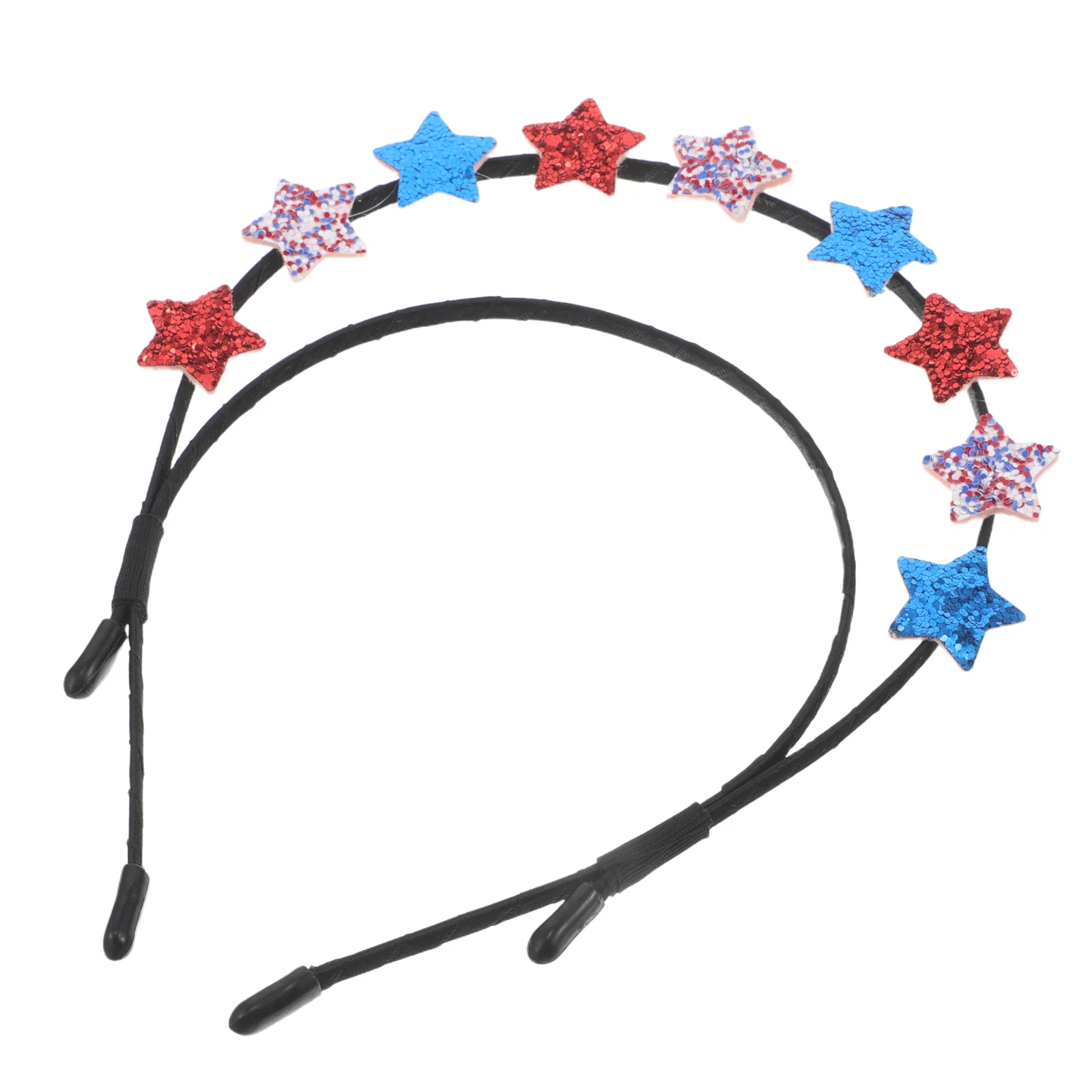 

Independence Day Hoop Headdress 3d Design Comfortable Material Fashionable Accessory Patriotic Hair Band