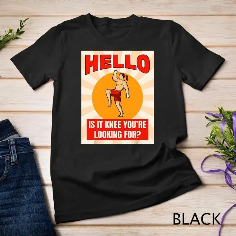 Funny Funny Muay Thai Fighter Knee Thai Boxing Gift T Shirt Unisex T shirt - Aliexpress Deal