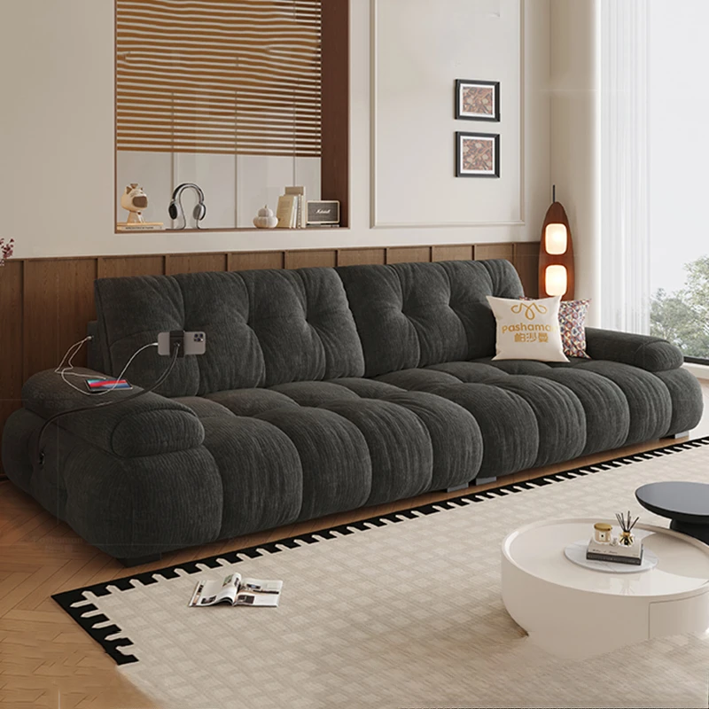 Universal Storage  Sofa  Usb Adjustable  Velvet Lounge Couch Puffs Designer Ergonomic Trendy Furniture