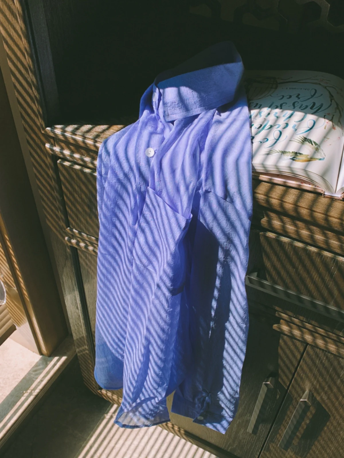 

Легкая летняя блузка Night Fairy из шифона с узором Le Vein, свободного кроя, с длинными рукавами, для защиты от солнца, тонкая.