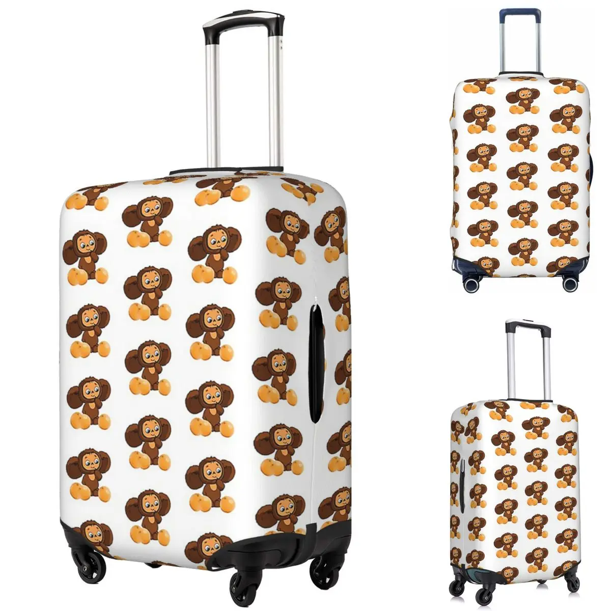 

Cheburashka Suitcase Cover Protection Elastic Travel Luggage Protector Covers for 18-32 Inch