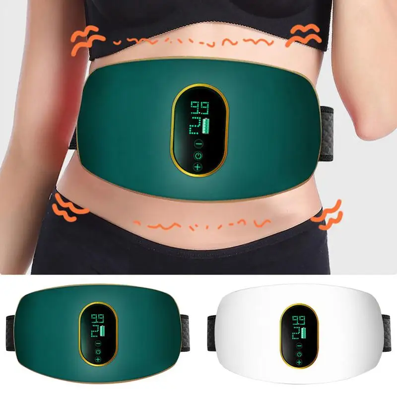 Electric Waist Belt Vibrating Waist Workout Massage Belts Electric Surrounding Massager For Sleep Housework Study Working