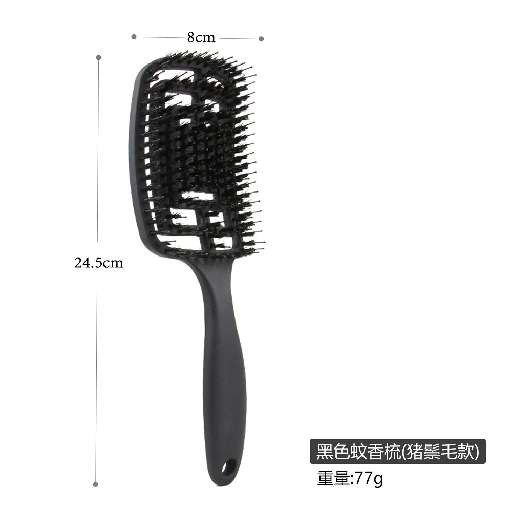 Magic Hair Women Female Scalp Massage Comb Bristle&nylon Hairbrush Detangling Girls Bristle Nylon Brush for Hairdressing Styling