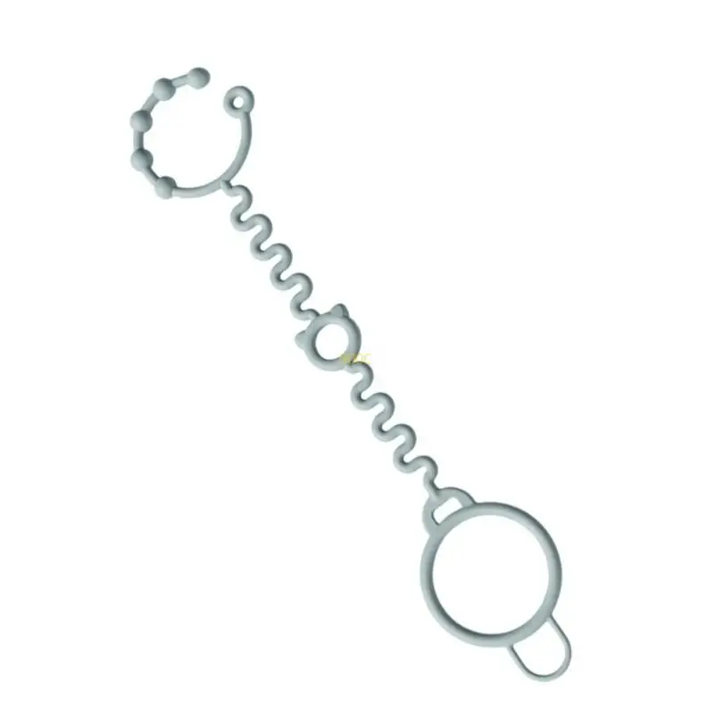 

Safe Silicone Strap Flexible Drop Proof Flexible Pram Strap for Securing Bottles