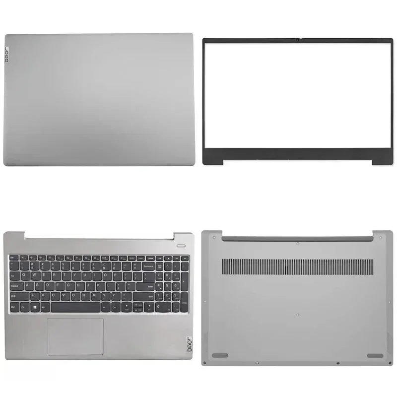 NEW For Lenovo IdeaPad S340-15 S340-15IWL S340-15API Laptop LCD Back Cover Front Bezel Upper Palmrest Bottom Case Keyboard Hinge