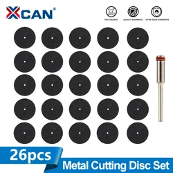 XCAN Metalltrennscheibe, 3,0 mm Dorn, rotierende Trennsäge, Mini-Kreissägeblatt für Dremel-Rotationswerkzeuge