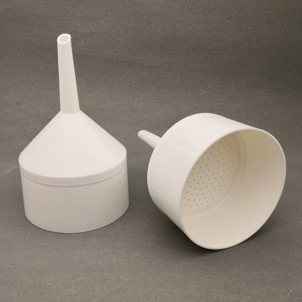 Laboratory plastic filter funnel PP detachable buchner funnel 55/70/90/110/150mm for school experiment