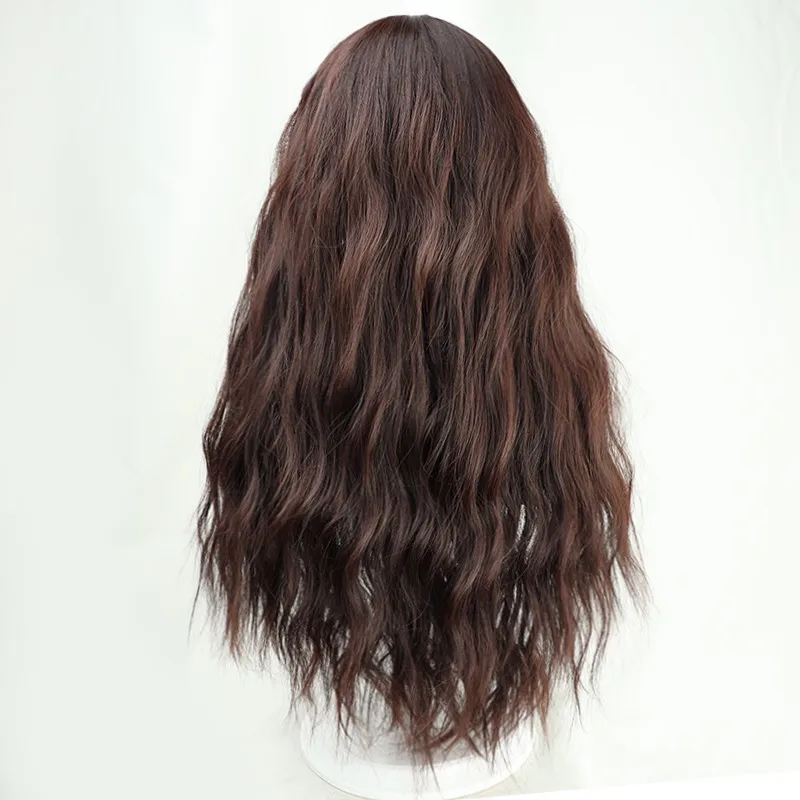 헤르미온느 그레인저 코스프레 가발 다크 브라운 콘 롤 곱슬머리 재고 있음