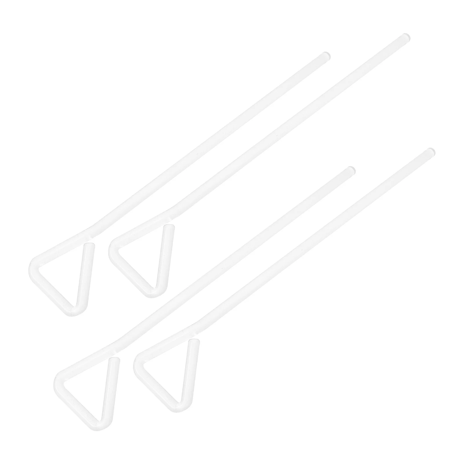 4Pcs Glass Cell Spreader Triangular Shape Scraping Edge Laboratory Cell Culture Tool Scientific Laboratory Supplies