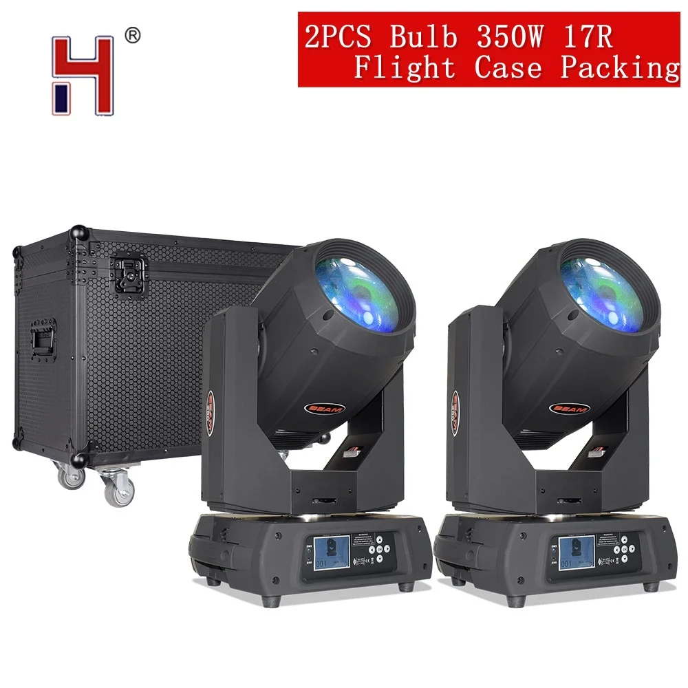 

HongYi Stage Light 350W Mobile Lamp DJ Lyre Beam Sharpy 17R Moving Head Spot Light DMX Perfect For Nightclub Disco Bar Show