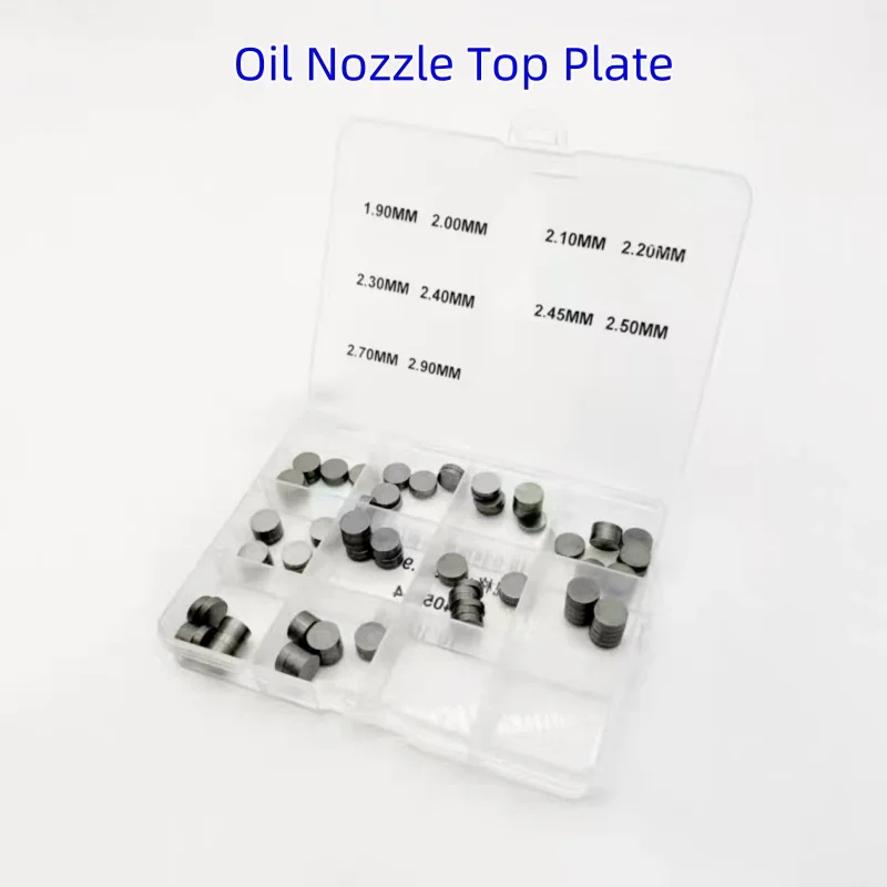 

For Caterpillar Excavator Fuel Injector C10-35 Nozzle Top Plate Adjustment Shims Washer Gasket Repair Kits