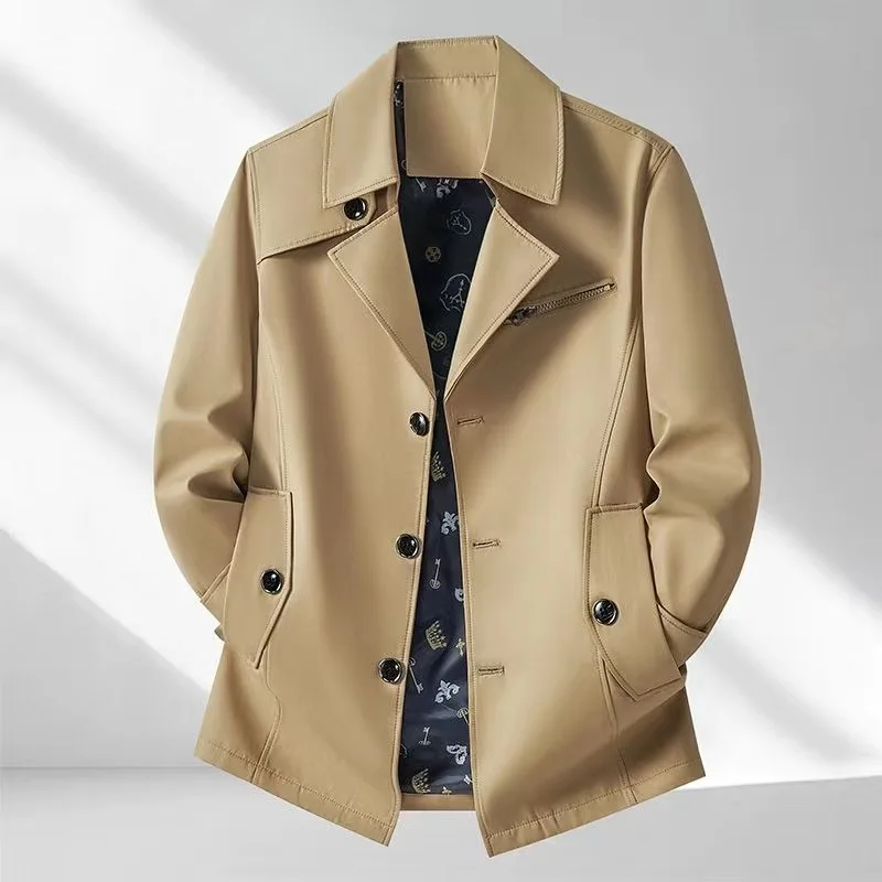 

Зимняя новая модная трендовая однотонная ветровка для мужчин, повседневная свободная спортивная ветрозащитная куртка большого размера высокого качества