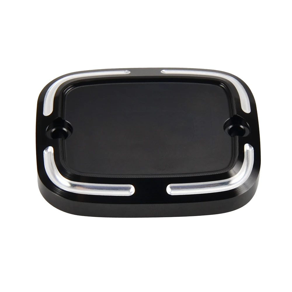 For Harley Fat Boy FLSTF 2006-2014 Road King FLHR 2005 2006 2007 Fat Bob FXDF NICECNC Motorcycle Master Cylinder Cap Cover