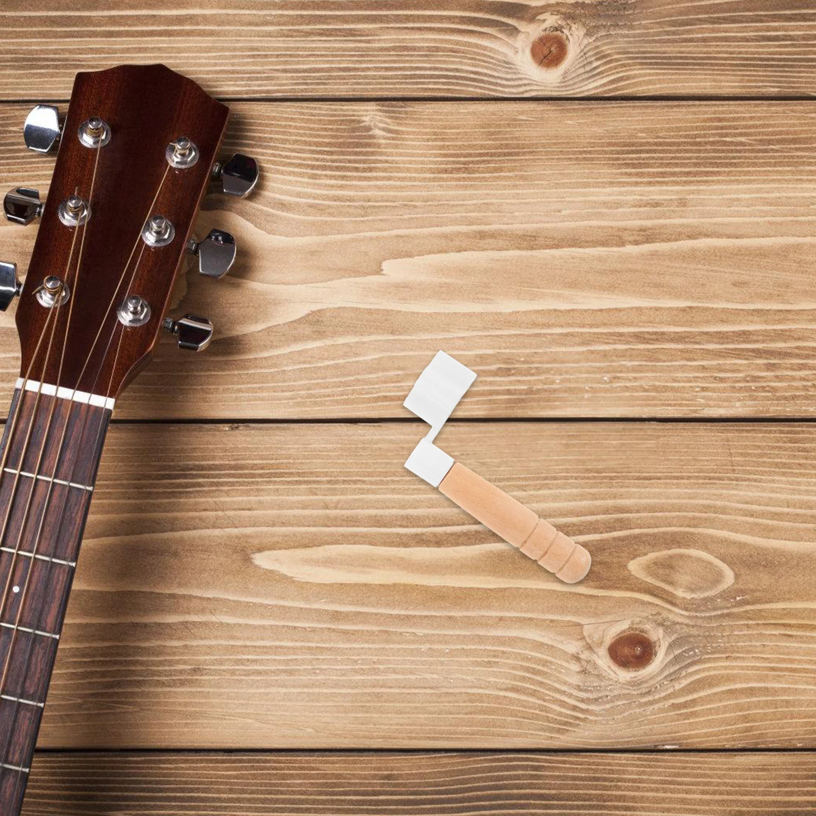 

Guitar String Winder Wooden Handle Lightweight Durable Tool For Changes Universal Peg Winder Replacement Acoustic