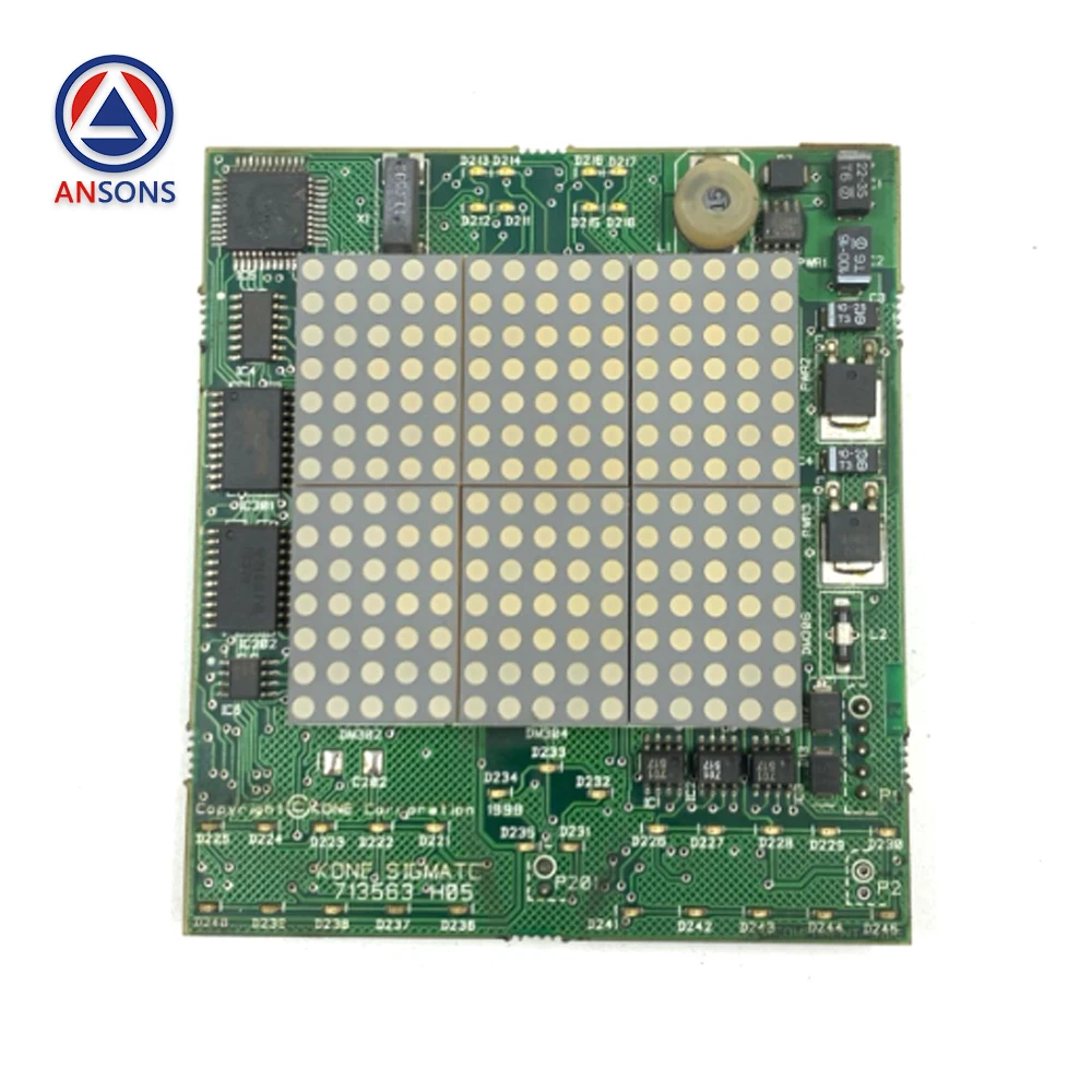 KM713560G01 KM713560G02 KM713563H05 KONE Elevator Car Display PCB Board Ansons Elevator Spare Parts