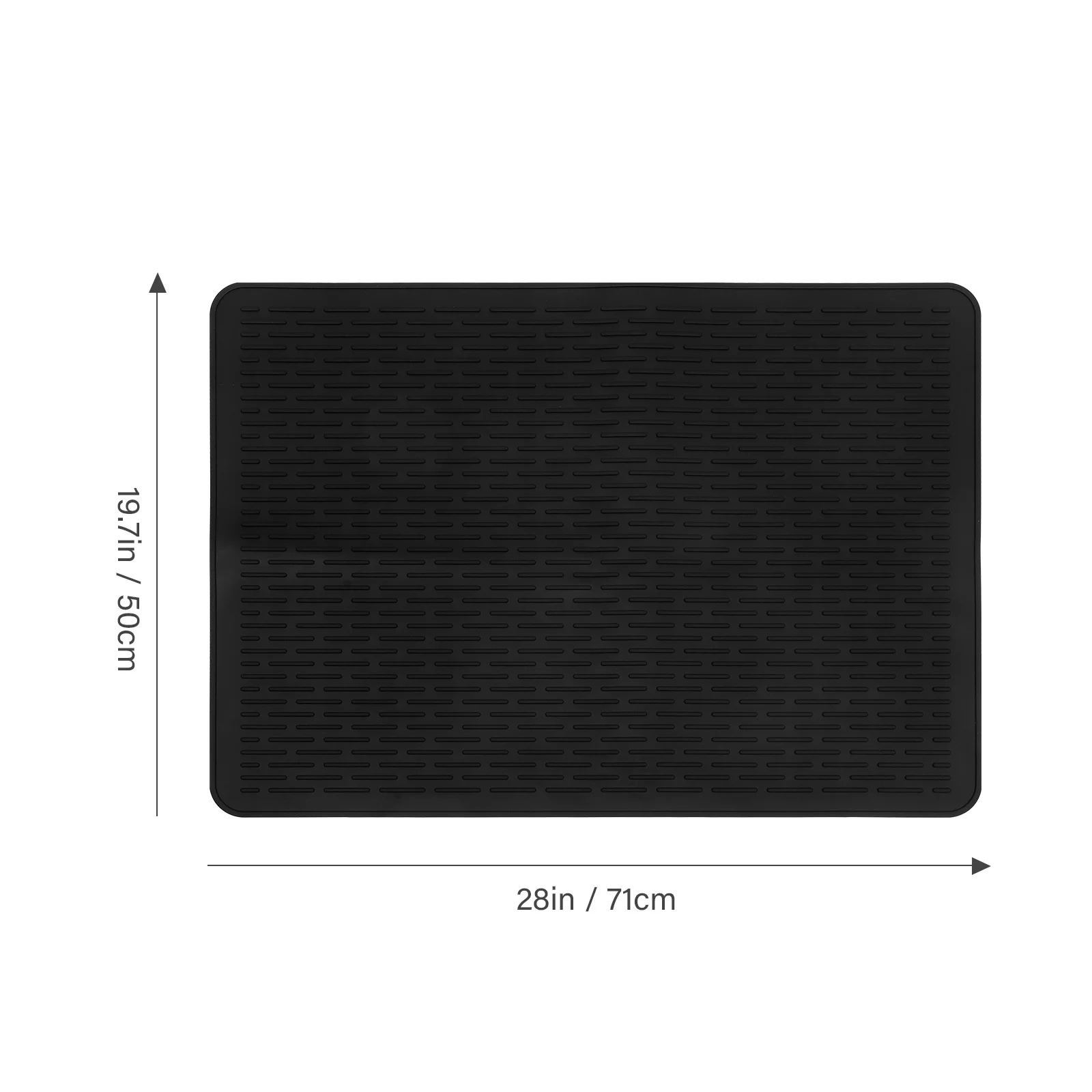 1 قطعة حصيرة عدم الانزلاق استنزاف حامي حماة ل أسفل مقاوم للماء لوازم المطبخ بالوعة الحصير لحوض المطبخ