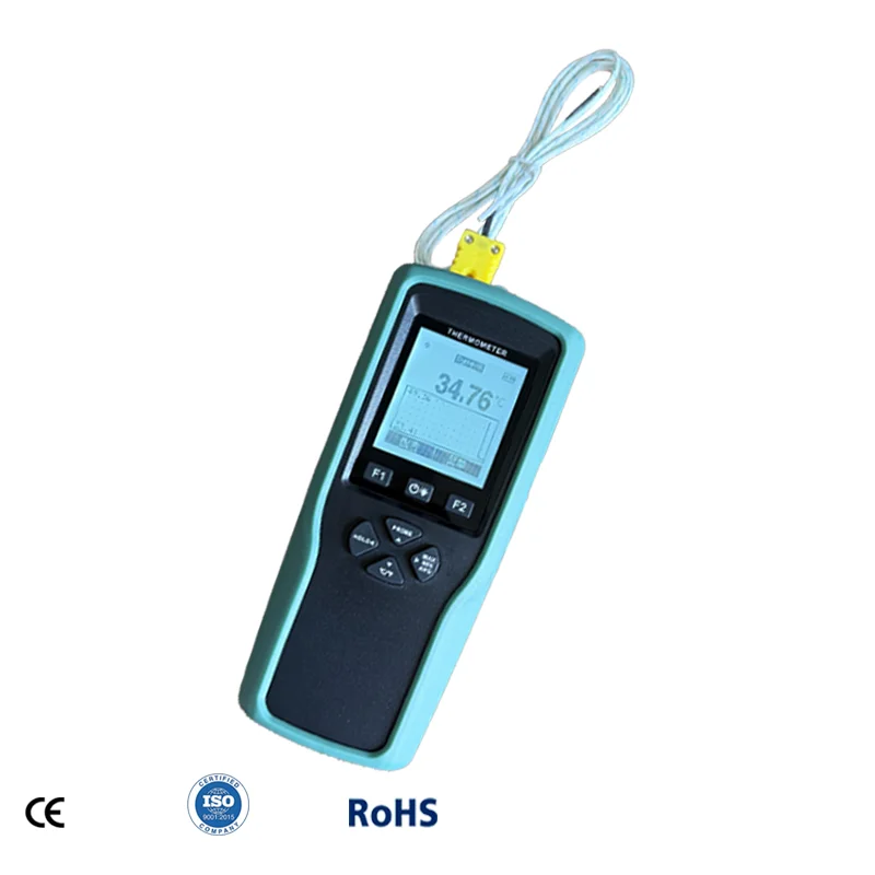 High Accuracy Thermocouple K-type T/J Temperature Logger Industrial Live Temp Curve Reading Instrument