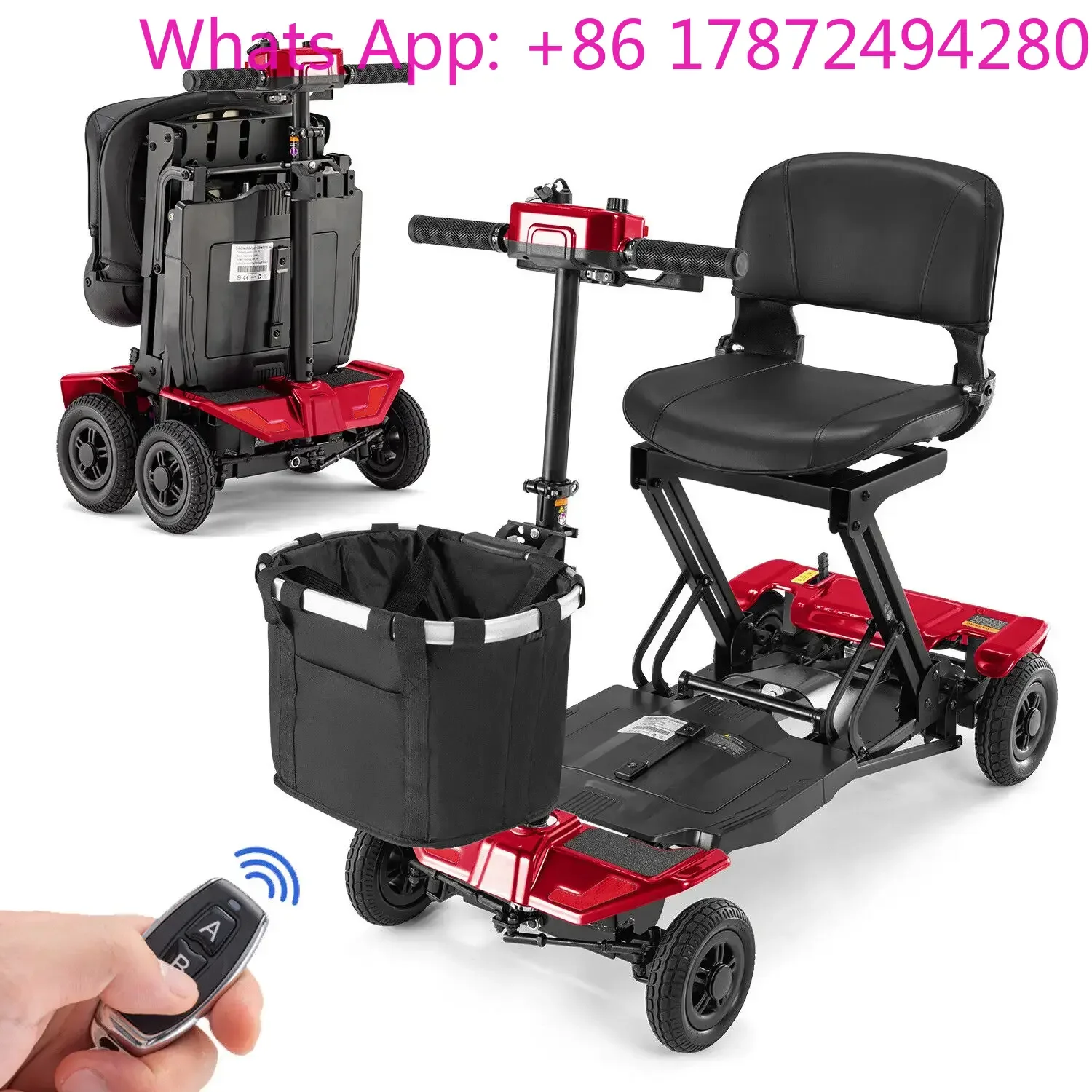 Easy Folding Electric Mobility Boot, 100% New Portable Powered Walking Support