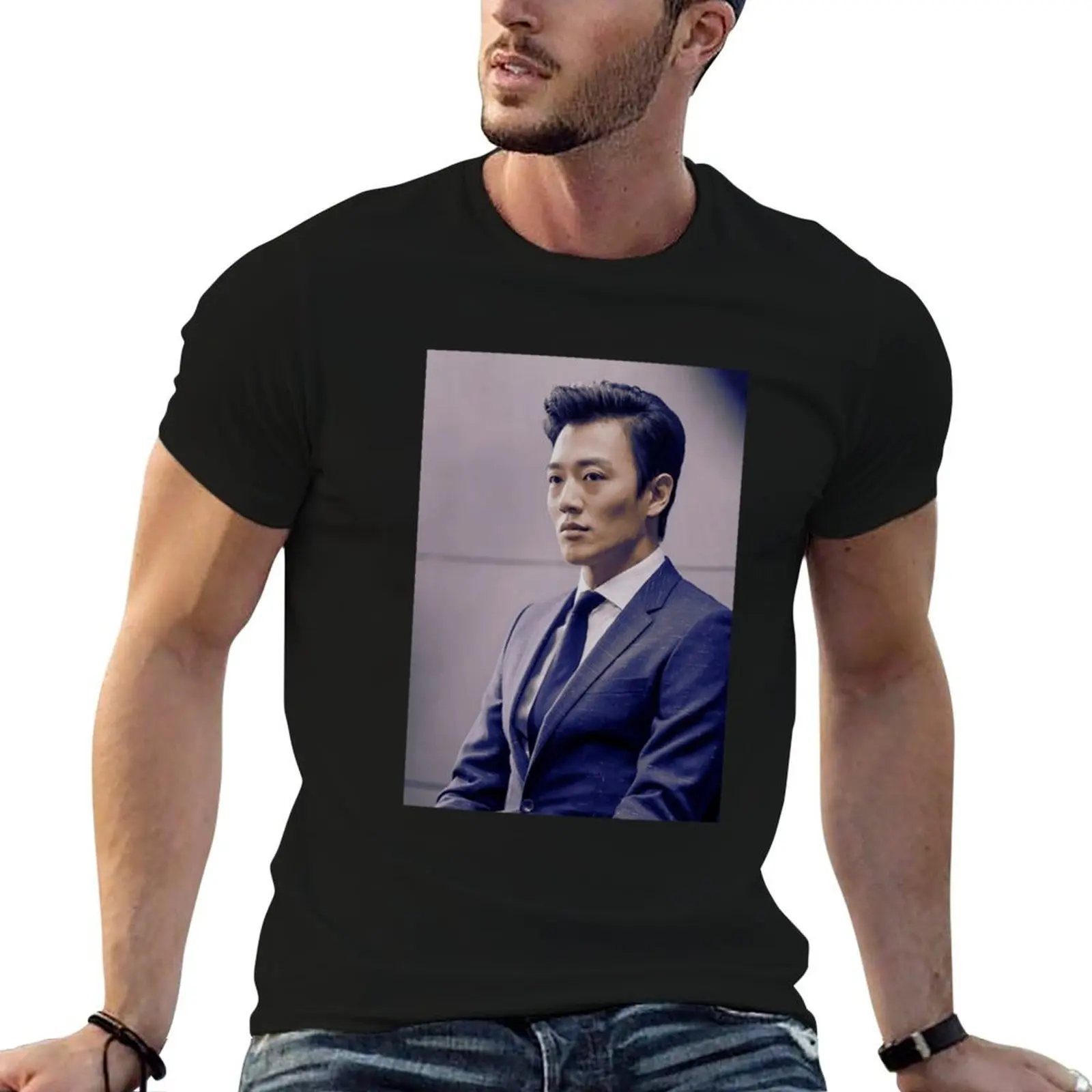 Kim Rae-won T-Shirt Classic Basic Casual T-Shirt