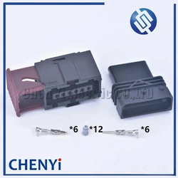 6 Pin 1.5mm auto waterproof connector Accelerator Pedal Sensor Wire harness Plug 6-929264-2 6-929265-2