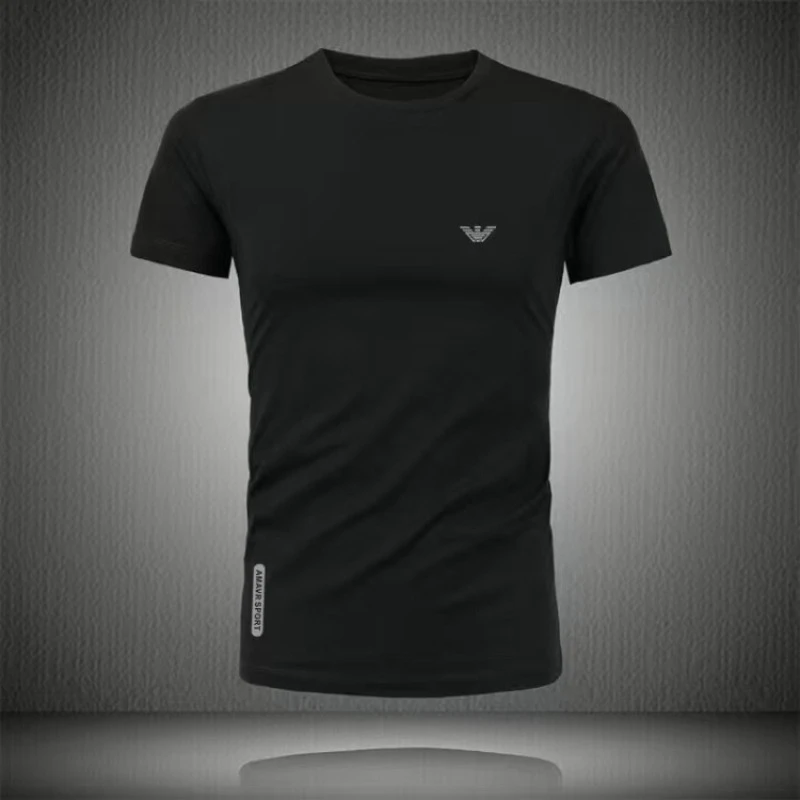 

2025 Summer new high-quality men's and women's T-shirts cotton pattern printed loose short-sleeved outdoor sport tops 0721 01