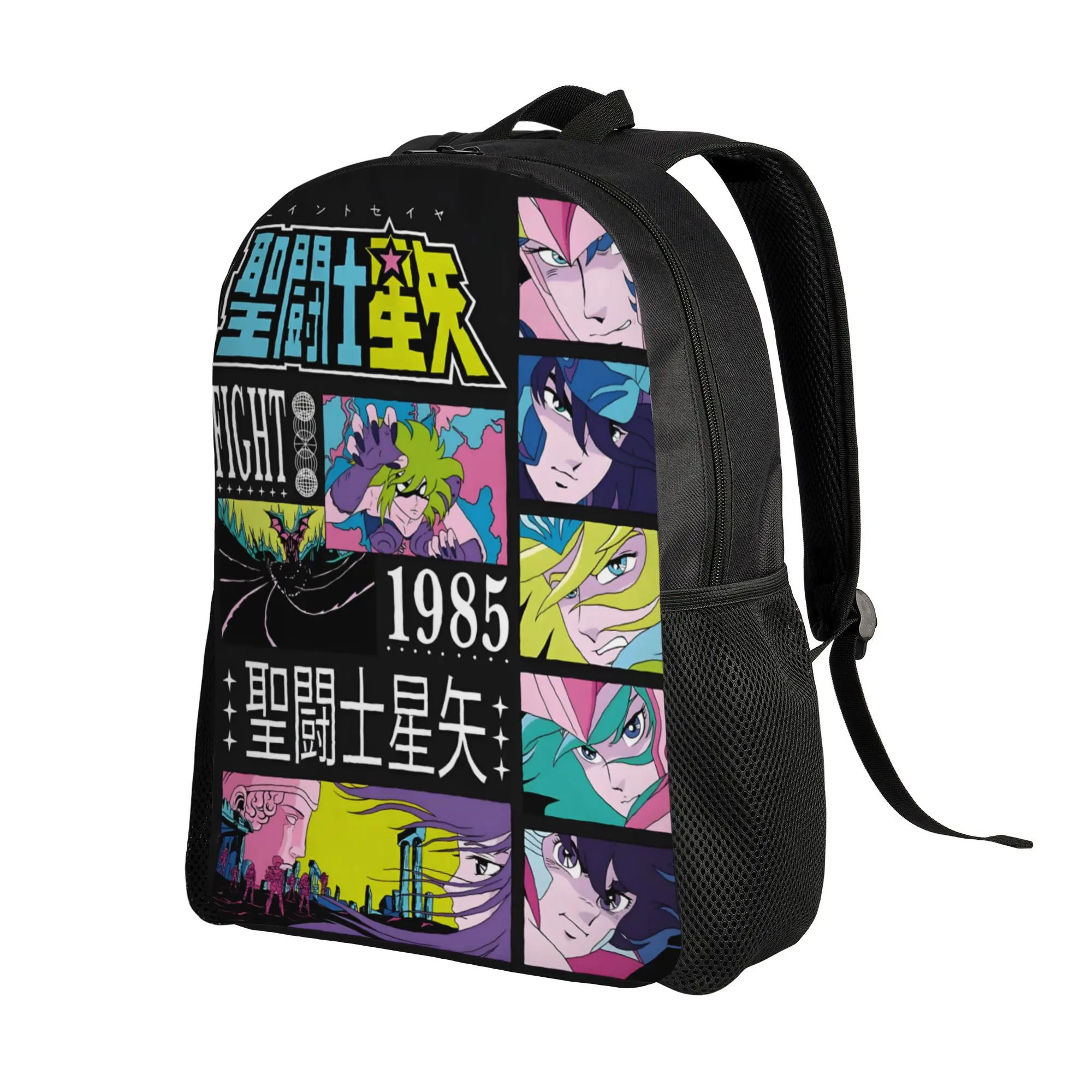 1Piece Backpack Classic Saint Poster New School Year Bookbag Journey  Saint Seiya Anime Gift New Term Starts