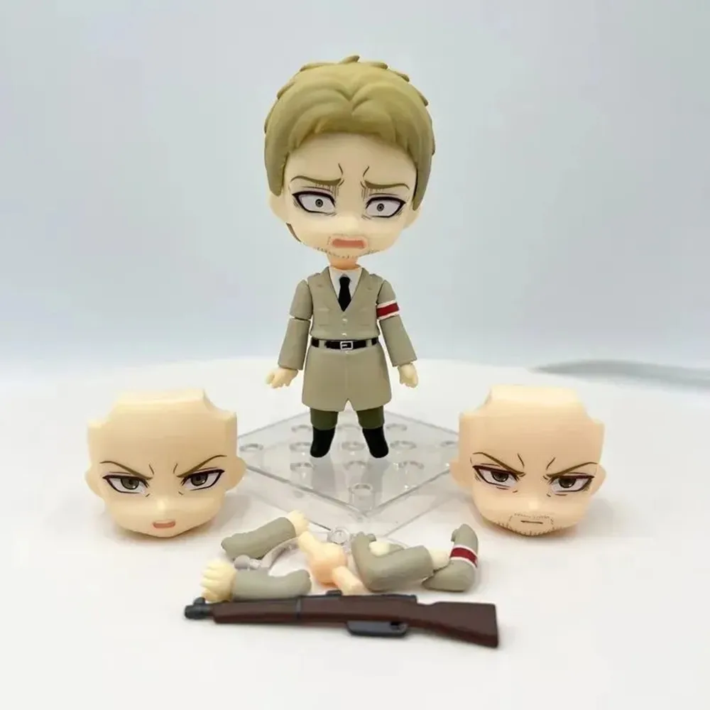 Attack on Titan Anime Figure Levi·Ackerman 2002 Rivaille 1893 Reiner Braun Action Toys Children Figure Collector Birthday Gifts