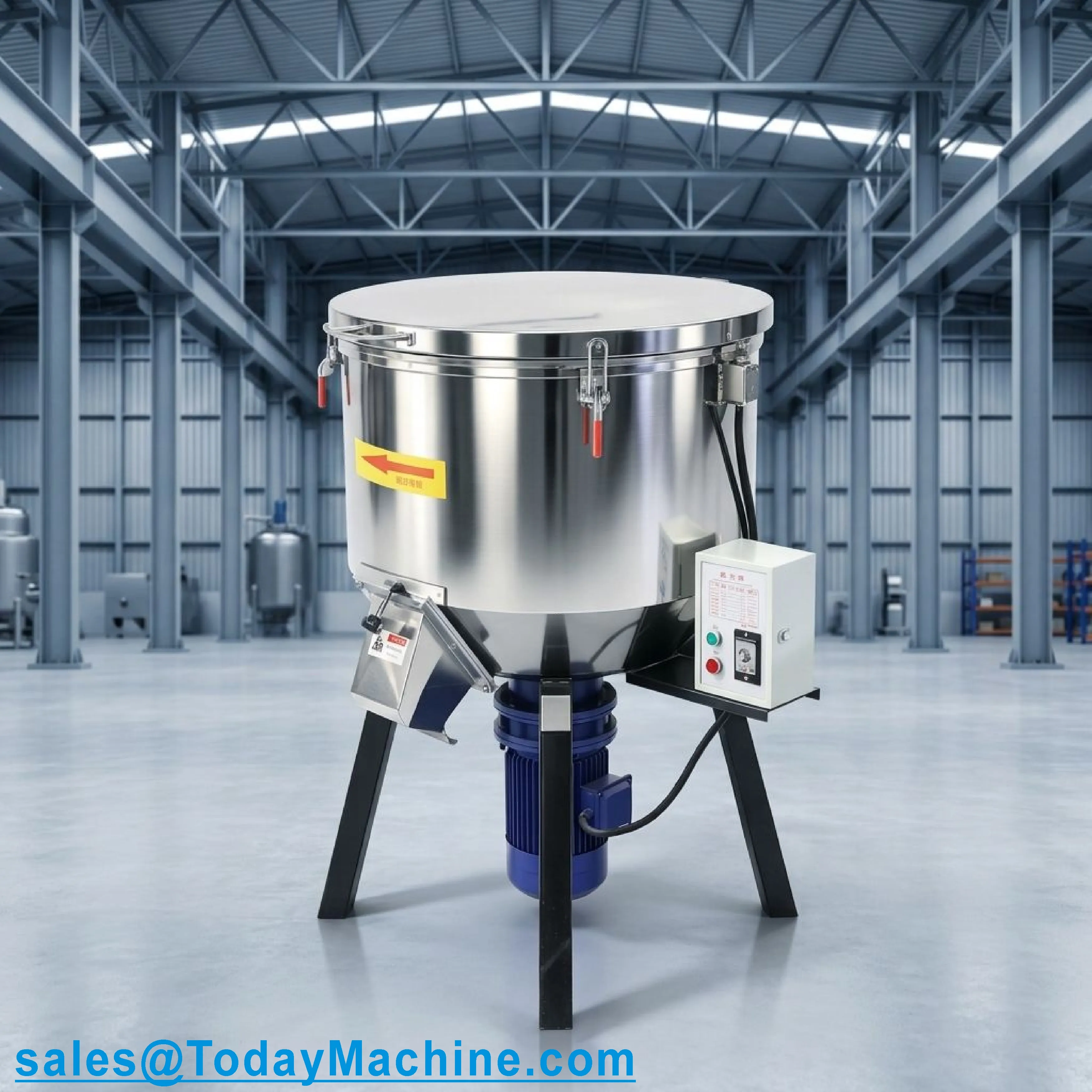 Vertical Mixer Manufacturer Plastic Mixing tank Granule Mixer Feed Drying and Color Mixing Machine