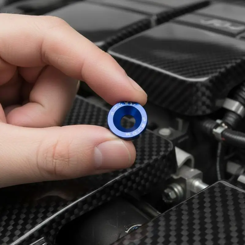 M6 Vehicle Modification Bolt Set 10/20pcs Premium Anti-Rust with Gasket Screw for  Bumper Engine Work