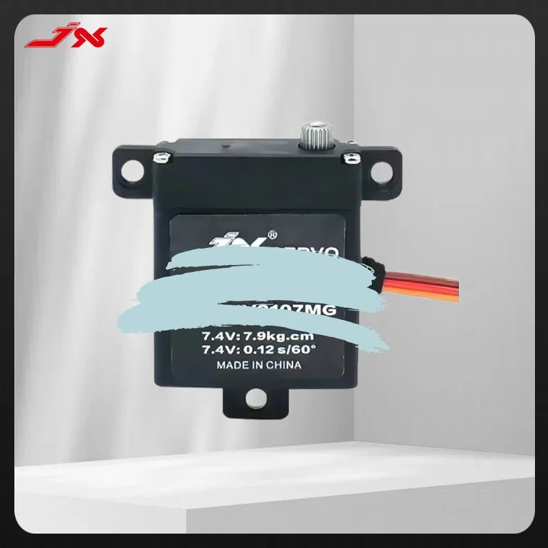 Сервопривод JX PDI-HV2107MG 7,9 кг Цифровой сервопривод с металлической шестерней |   Рулевое управление с ЧПУ для радиоуправляемых самолетов с неподвижным крылом