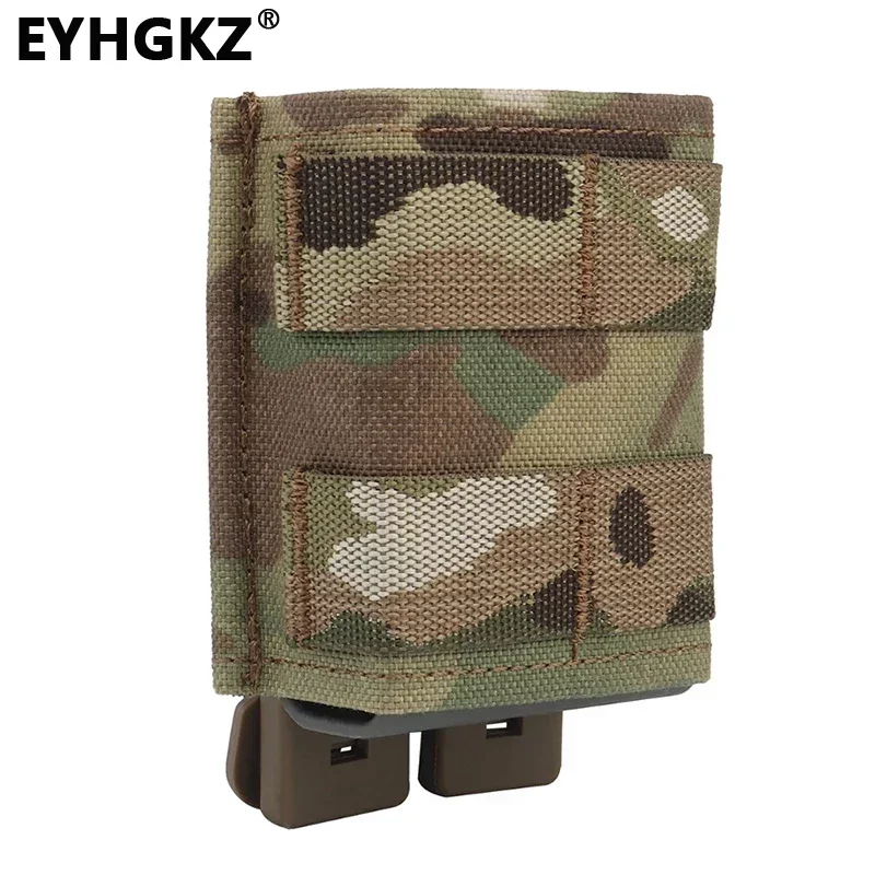 EYHGKZ Tactical Pouch FAST 5.56 Single Mag Short Magazine Holster CS Wargame Airsoft Hunting Molle System Accessories Waist Bag