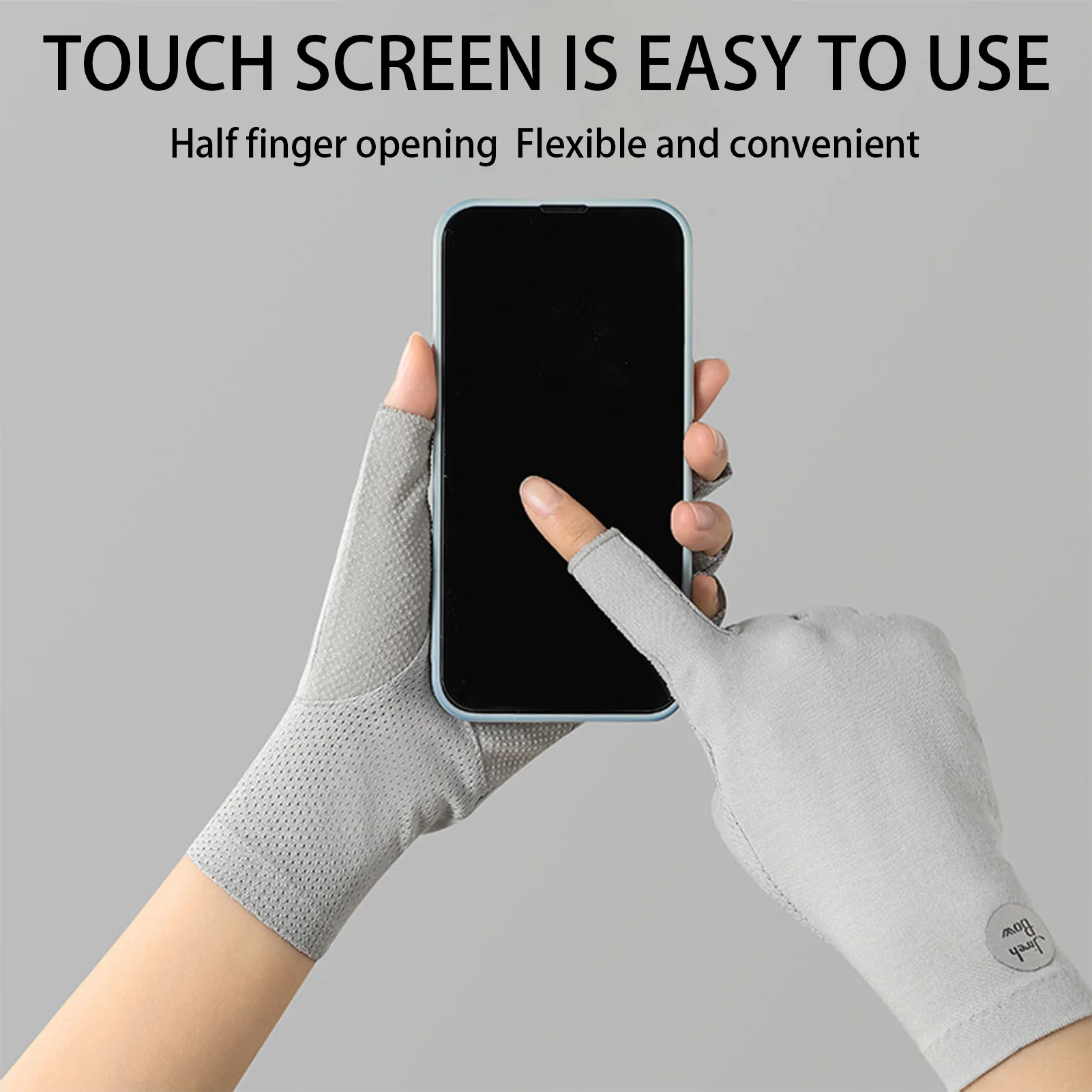 Thin Cotton Polyester Gloves Summer Breathable Touchscreen Non Slip Sun Protection For Cycling Driving Outdoor Gloves For Women
