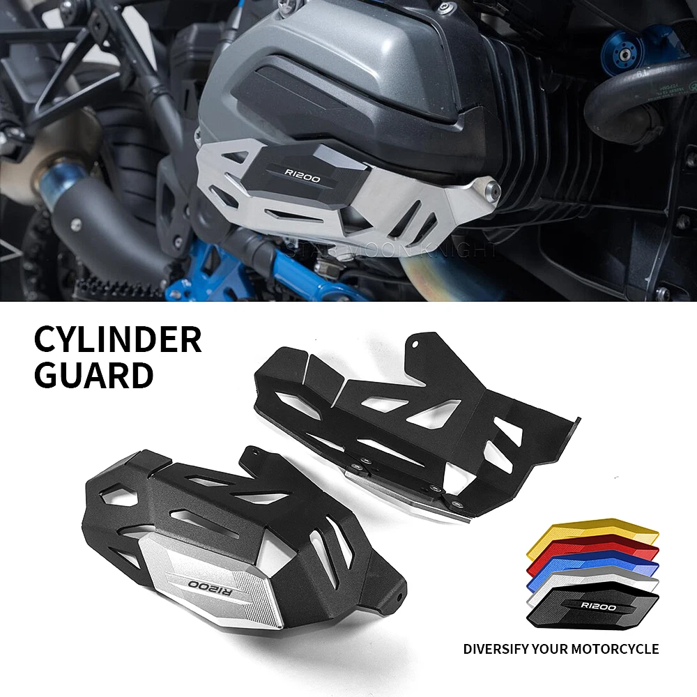 

For BMW R1200GS LC Adventure 2012-2018 R1200R R1200RS R1200RT Engine Guards Cylinder Head Guards Protector Cover Cylinder Guard