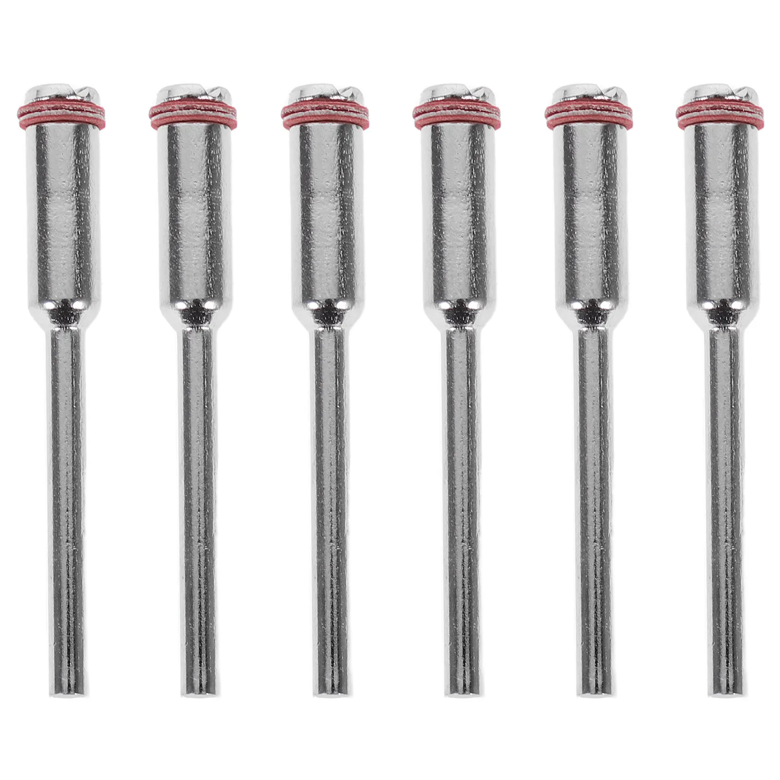 6Pcs Stainless Steel Connecting Rod Grinder Extension Shafts Motor Shafts Adapter Buffing Grinding Wheel Accessories