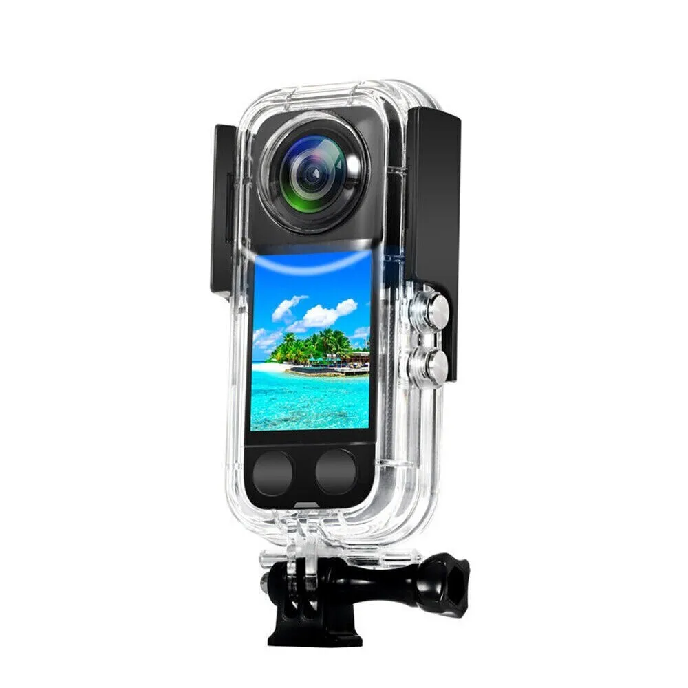 

40M Waterproof Underwater Diving Housing Shell Case for Insta360 X3 Camera