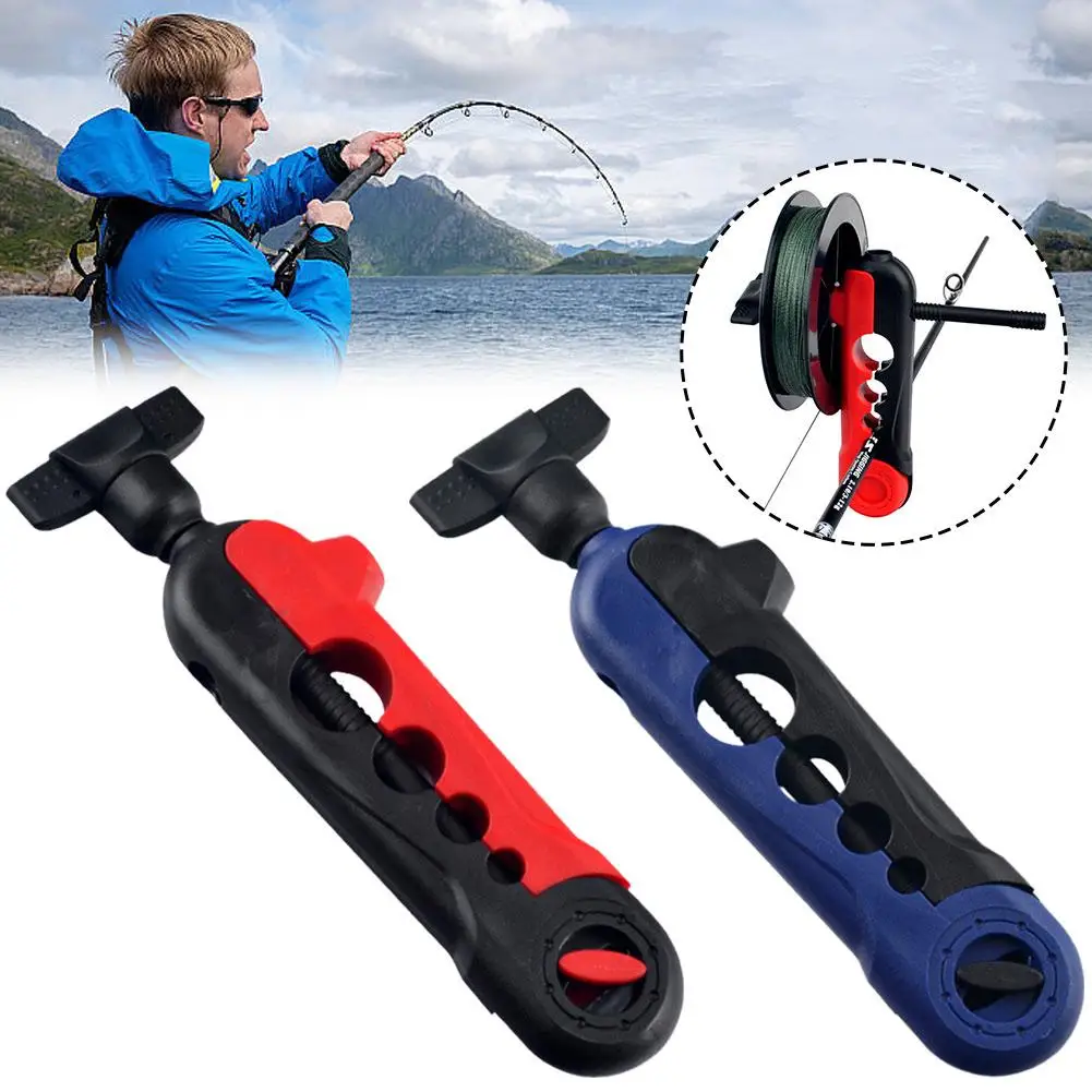 Fishing Reel Winder Sea Rod Casting Line Wrapper Spooler Portable Tool Winding Device Multi-functional Outdoor Winding Remo T2Q6