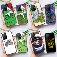 LSD Albert Hofmann Bicycle Day Case For POCO F5 X5 X3 Pro X4 F4 GT F3 M5s C40 Cover For Xiaomi 13 12 Lite 11T 12T Pro 12X