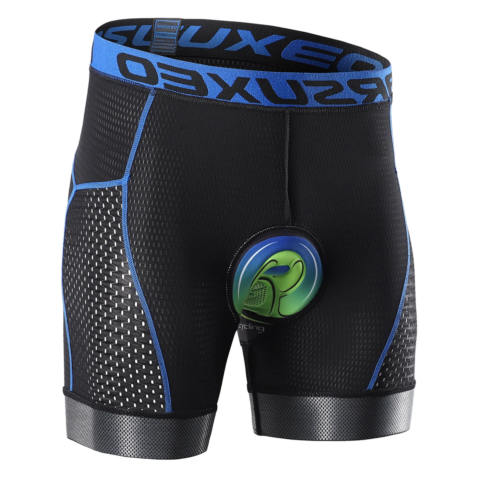 Arsuxeo Männer Fahrrad Unterwäsche Shorts 5d Gel gepolstert schnell trocknen MTB Fahrrad Fahrrad Reit shorts Mann Radfahren Maillot Rad hosen – Detail 10