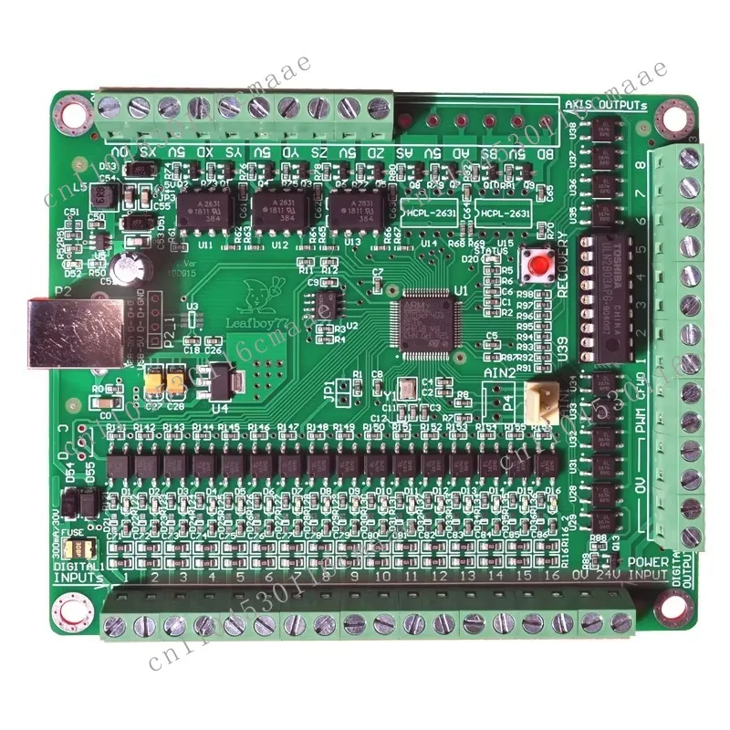 Industrial machinery parts LF77-AKZ250-USB3-NPN 3-axis motion controller USB controller for CNC engraving machines