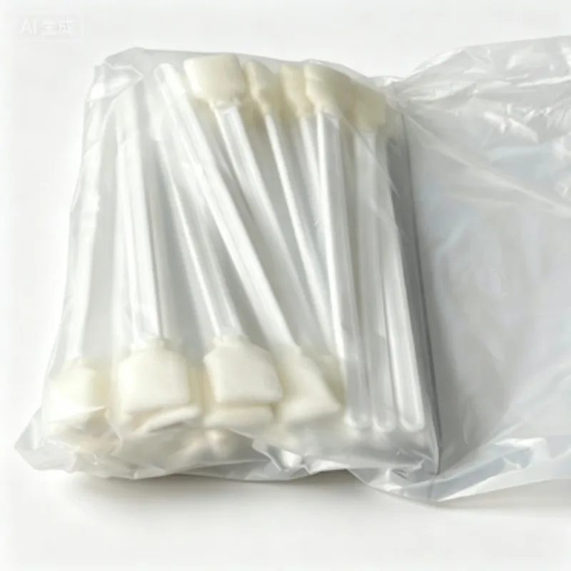 50pcs High Density 23cm Sponge Printhead Cleaning Sticks for Xp600 Dx7 Dx5 I3200 5113 4720 Printer Head - Pack of 50