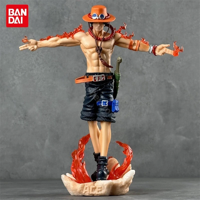 

Anime One Piece Ace Figure Portgas D Ace Action Figurine PVC Statue Collectible Model Toys for childern christmas Gifts