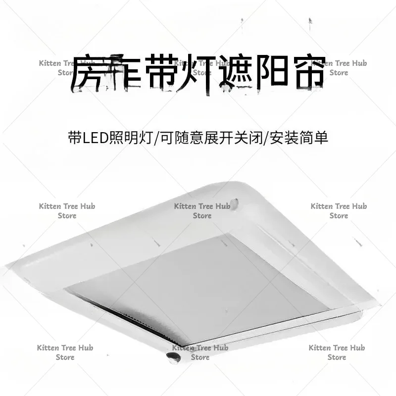 RV ventilation exhaust fan, efficiently circulate interior air, remove odor and hot air inside motorhome