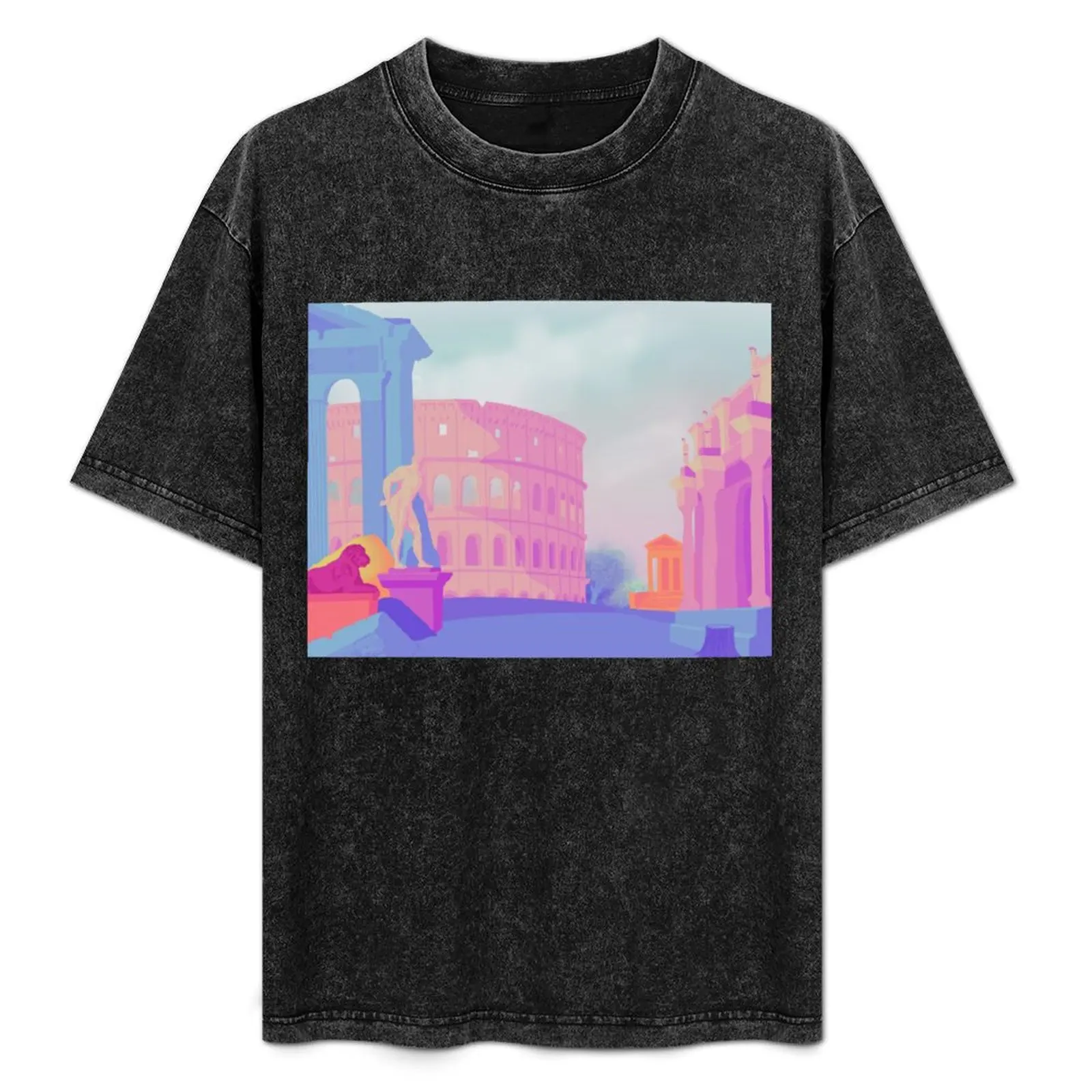 

Somethings not quite right here... T-Shirt Basic All Season Solid T-Shirt