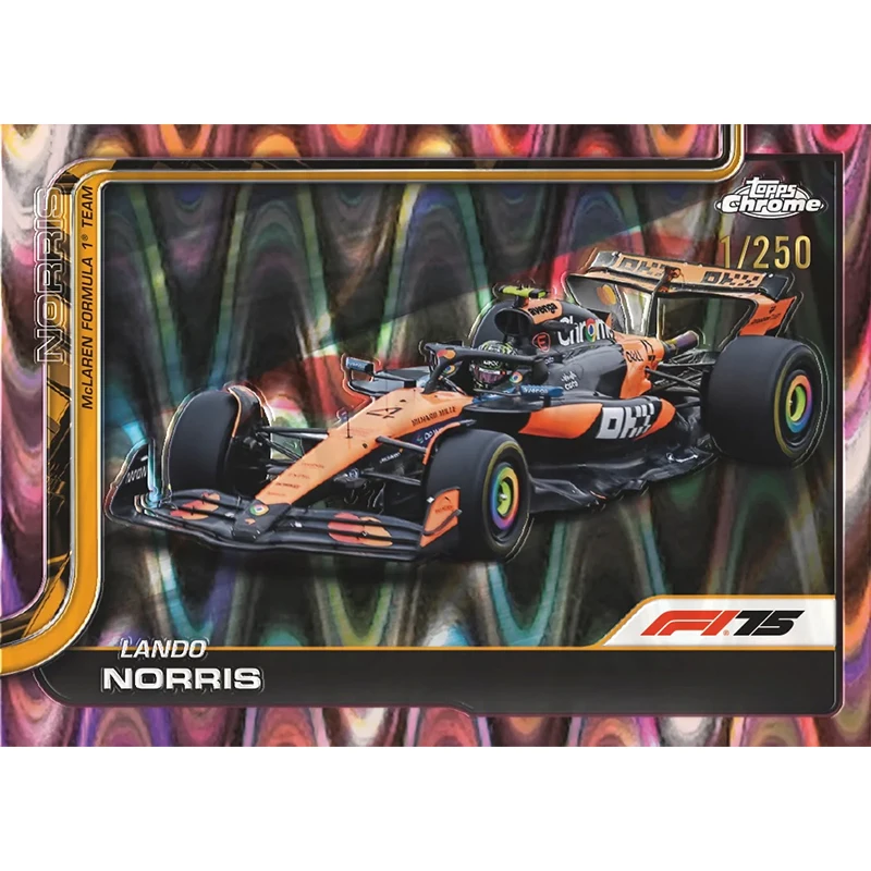 New 2025 Topps Chrome Formula 1 Value Box PREMIUM Trading